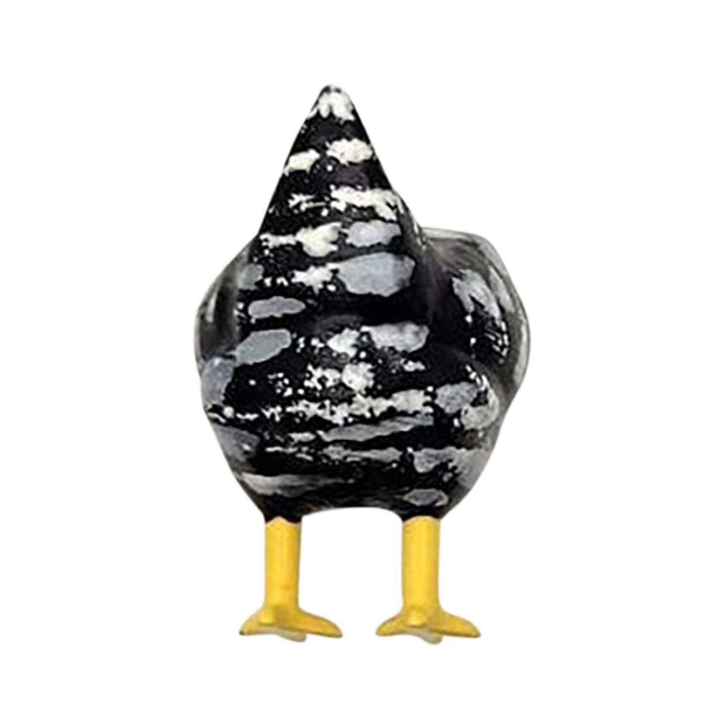 Chicken butt magnets - funny chicken gift - chicken home decor - farmer gift - black