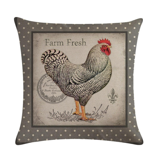 Pillow Cover style 3 - Chicken Decor - Chicken Gift
