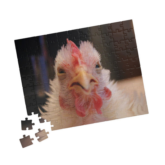 "What the cluck" Chicken Puzzle Gift