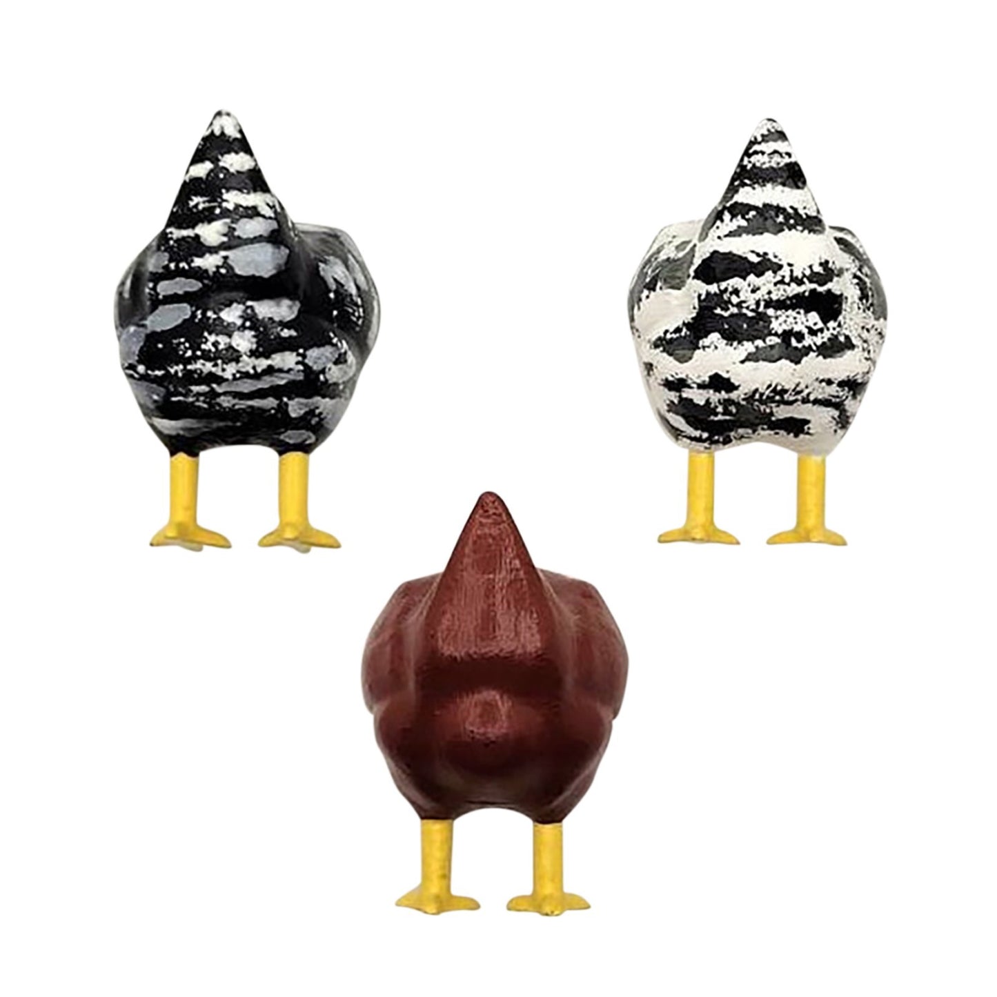 Chicken butt magnets - funny chicken gift - chicken home decor - farmer gift - -