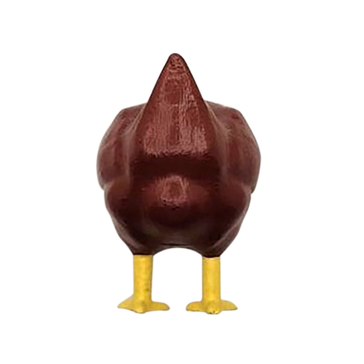 Chicken butt magnets - funny chicken gift - chicken home decor - farmer gift - brown